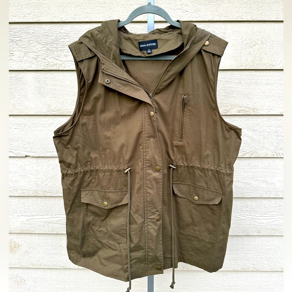 Zenana Military Style Vest
